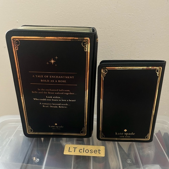 ♠️kate spade New York X Disney Beauty and the Beast 3D Book Box Crossbody Bag - Picture 4 of 4